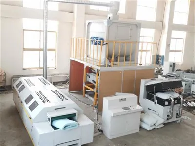 Lini Perakitan Pemotongan dan Pengisian Spons HJHM760