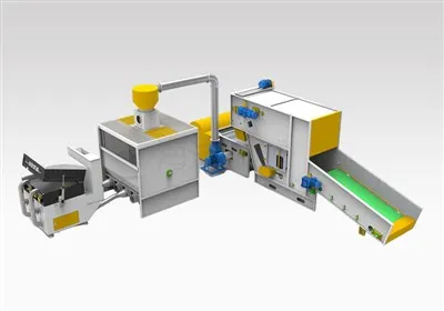 Lini Perakitan Pemotongan dan Pengisian Spons